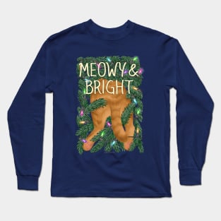 Meowy and Bright Long Sleeve T-Shirt